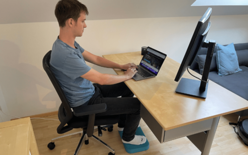 Balance Pad am Schreibtisch: Einfach im Büro trainieren?